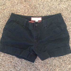 Old Navy Low Rise Black Jean Shorts